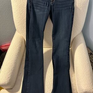 Lucky Brand Dark Blue Lolita Boot Leg Jeans size 00/24 R  ORTA PREMIUM